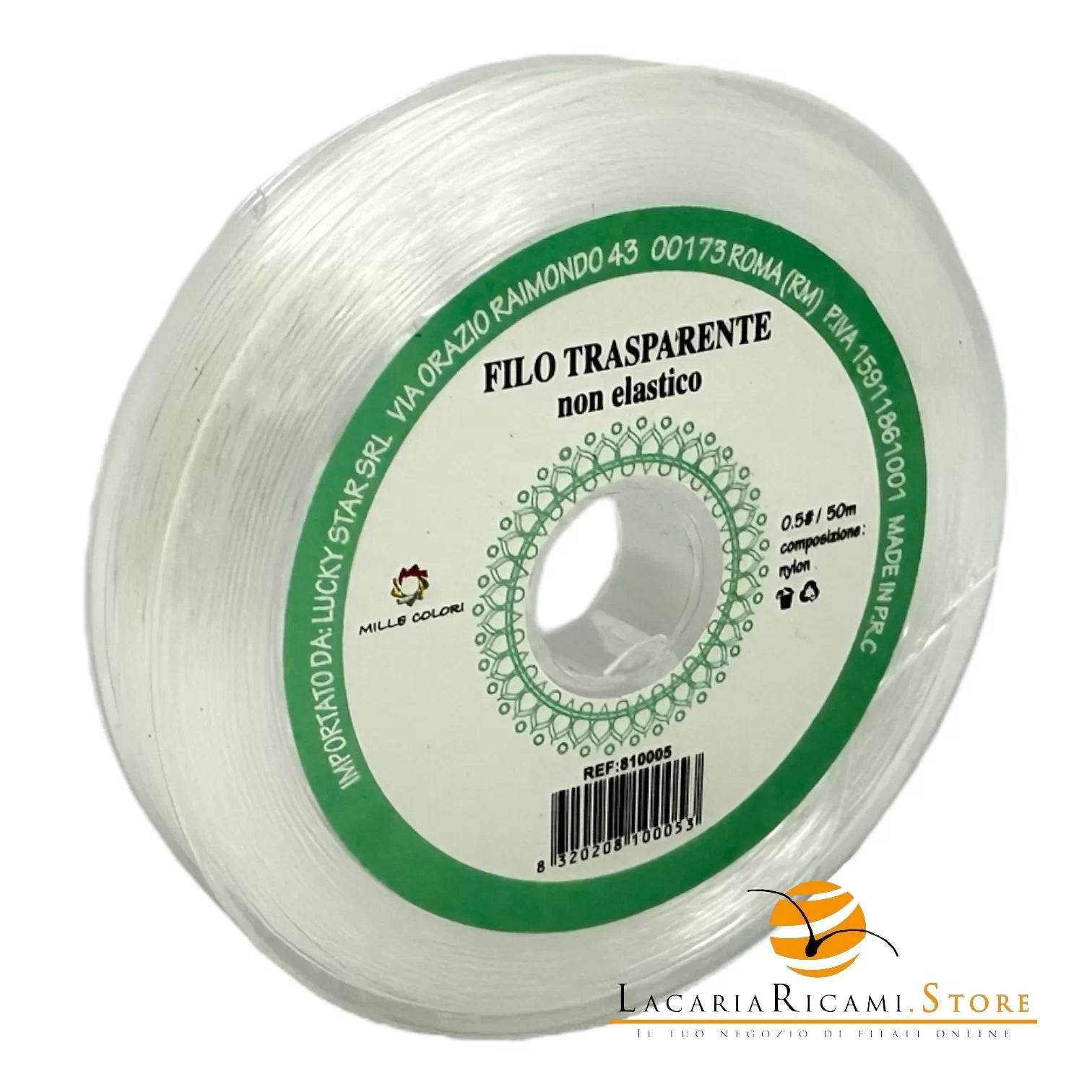 Zoom TRASPARENTE 0,5 mm - 50 metri