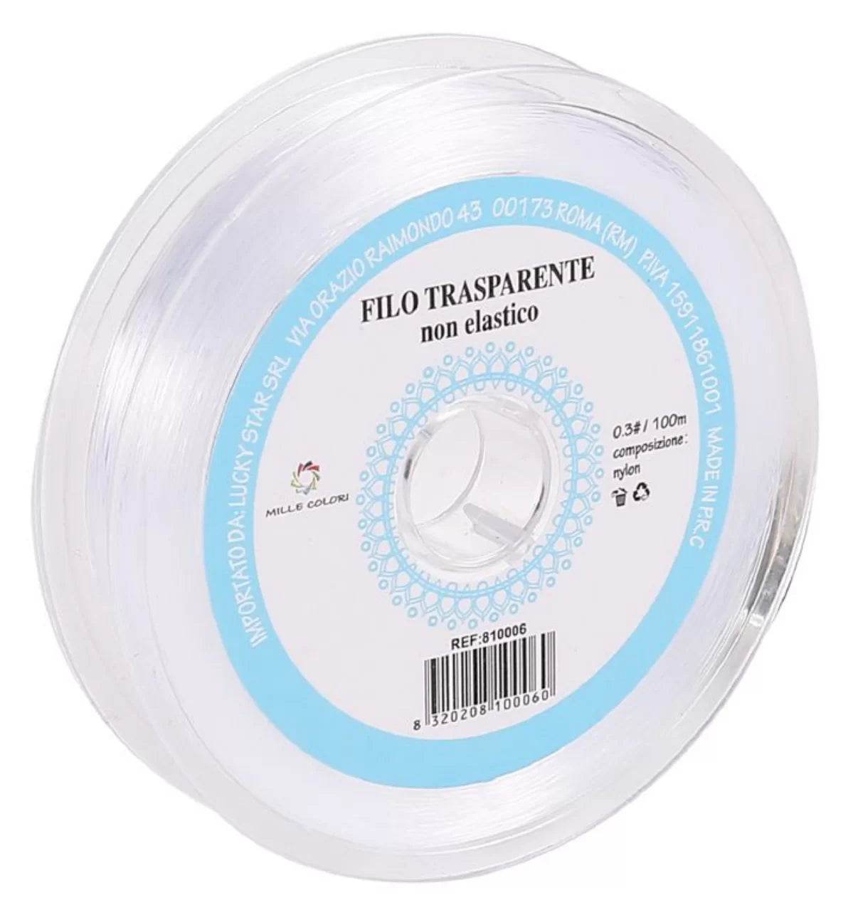 Zoom TRASPARENTE 0,3 mm - 100 metri