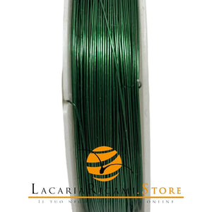 Filo METALLICO per Bigiotteria - Colore: 05 - VERDE - by LacariaRicami.Store
