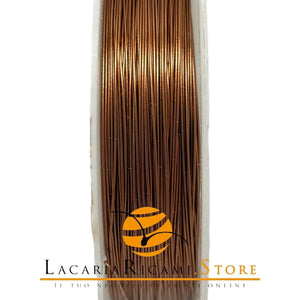 Filo METALLICO per Bigiotteria - Colore: 06 - MARRONE - by LacariaRicami.Store