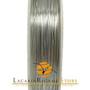 Filo METALLICO per Bigiotteria - Colore: 07 - ARGENTO - by LacariaRicami.Store