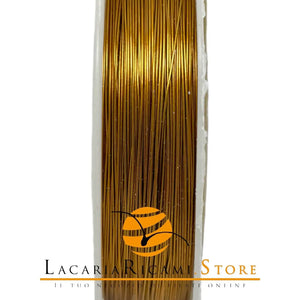 Filo METALLICO per Bigiotteria - Colore: 12 - BRONZO - by LacariaRicami.Store