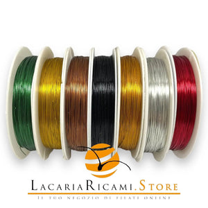 Filo METALLICO per Bigiotteria - Colore: - by LacariaRicami.Store