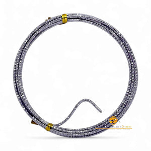 FILO In Alluminio Colorato LAVORATO 2 mmX2 metri - LILLA 842431 - LacariaRicami.Store