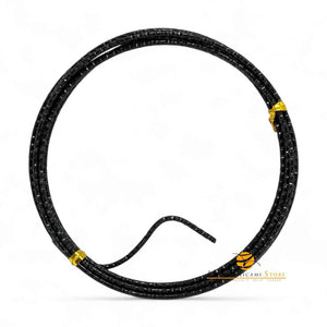 FILO In Alluminio Colorato LAVORATO 2 mmX2 metri - NERO 842431 - LacariaRicami.Store