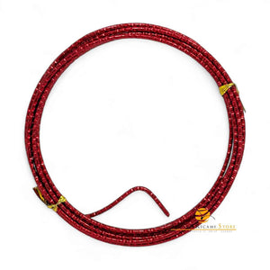 FILO In Alluminio Colorato LAVORATO 2 mmX2 metri - ROSSO 842431 - LacariaRicami.Store