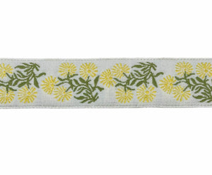 NASTRO Jacquard Floreale - Colore: FLOREALE – 03 – 3 Cm - by LacariaRicami.Store