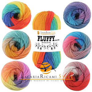 Microfibra FLUFFY - LacariaRicami.Store | Filato Morbido e Sensazionale - - LacariaRicami.Store