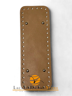 FONDO Borse Con Piedini 35X17 cm - Colore: CAMMELLO - by LacariaRicami.Store