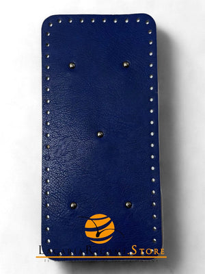 FONDO Borse Con Piedini 35X17 cm - Colore: BLU - by LacariaRicami.Store