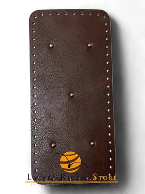 FONDO Borse Con Piedini 35X17 cm - Colore: MARRONE - by LacariaRicami.Store