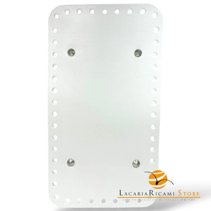 FONDO Borse Con Piedini 25X14 cm - MAS Srl - Colore: BIANCO - by LacariaRicami.Store