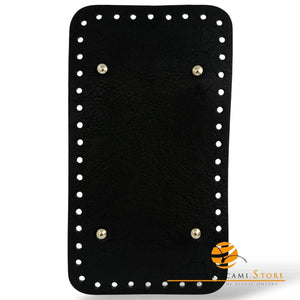 FONDO Borse Con Piedini 25X14 cm - MAS Srl - Colore: NERO - by LacariaRicami.Store