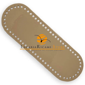 FONDO Stile DIOR 30x10Cm in Ecopelle Lucida - - LacariaRicami.Store