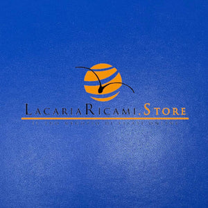 Fondo Per BORSE - 18x18 Cm | EcoPelle - Colore: BLU - by LacariaRicami.Store