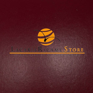 Fondo Per BORSE - 30x10 Cm in EcoPelle BORDEAUX - LacariaRicami.Store