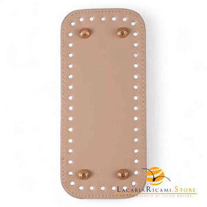 Fondo Per BORSE Con Piedini - 18x8 Cm - Colore: CREMA - by LacariaRicami.Store