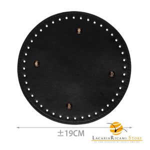 Fondo Per BORSE Con Piedini - 19 Cm - Colore: - by LacariaRicami.Store