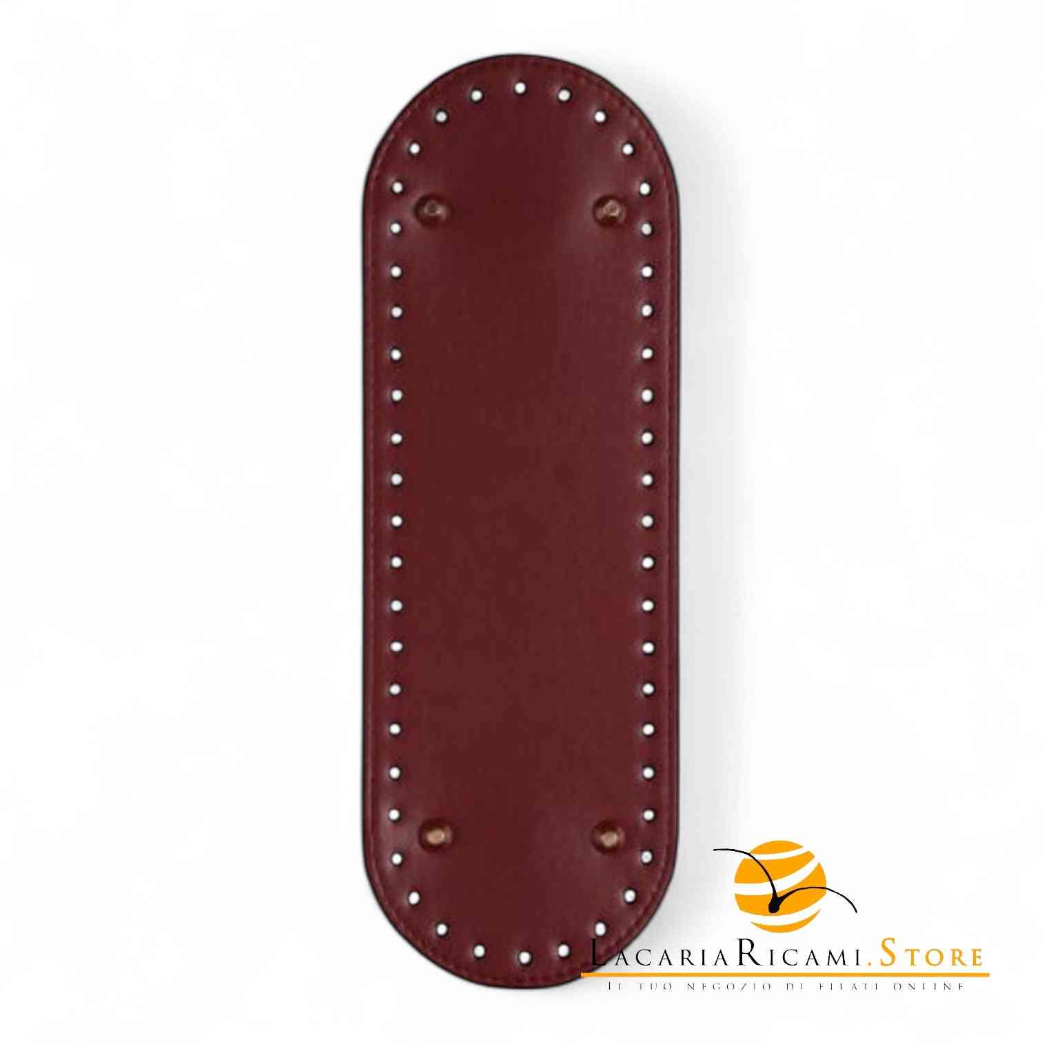 Fondo Per BORSE Con Piedini - 29,5x10 Cm BORDEAUX - LacariaRicami.Store