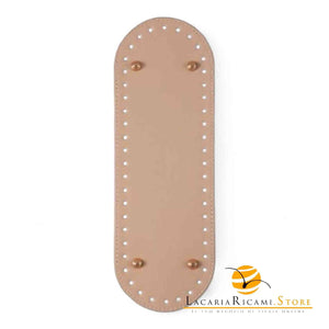 Fondo Per BORSE Con Piedini - 29,5x10 Cm CREMA - LacariaRicami.Store