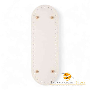 Fondo Per BORSE Con Piedini - 29,5x10 Cm PANNA - LacariaRicami.Store