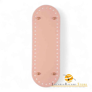 Fondo Per BORSE Con Piedini - 29,5x10 Cm - Colore: ROSA - by LacariaRicami.Store