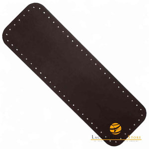 Fondo Per BORSE - 40x13 Cm EcoPelle MARRONE - LacariaRicami.Store