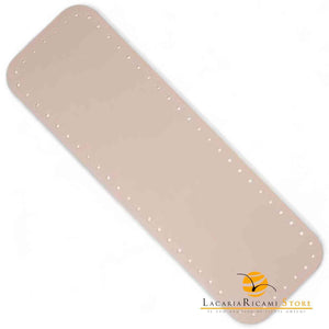 Fondo Per BORSE - 40x13 Cm EcoPelle PANNA - LacariaRicami.Store