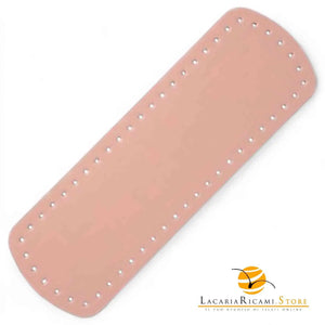 Fondo Per BORSE - 30x10 Cm | EcoPelle - Colore: ROSA - by LacariaRicami.Store