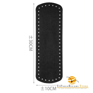 Fondo Per BORSE - 30x10 Cm | EcoPelle - Colore: - by LacariaRicami.Store