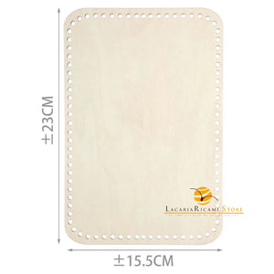 FONDO di LEGNO - MAS Srl - Colore: - by LacariaRicami.Store