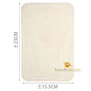 FONDO di LEGNO - MAS Srl - Colore: - by LacariaRicami.Store