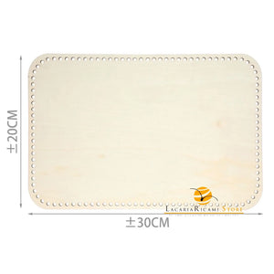 FONDO di LEGNO - MAS Srl - Colore: - by LacariaRicami.Store