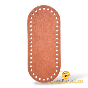 FONDO in VERA PELLE - MAS Srl - Colore: 20x9 cm - CIPRIA - by LacariaRicami.Store