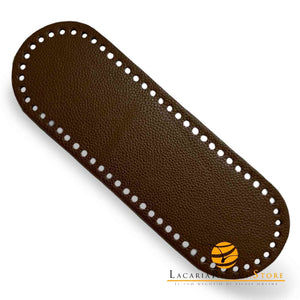 FONDO in VERA PELLE - MAS Srl - Colore: 30X10 cm - MARRONE - by LacariaRicami.Store