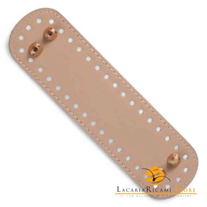 Fondo Per BORSE Con Piedini - 18x5 Cm - Colore: CREMA - by LacariaRicami.Store