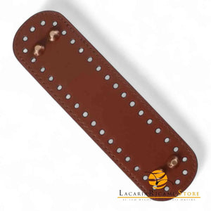 Fondo Per BORSE Con Piedini - 18x5 Cm - Colore: MARRONE - by LacariaRicami.Store