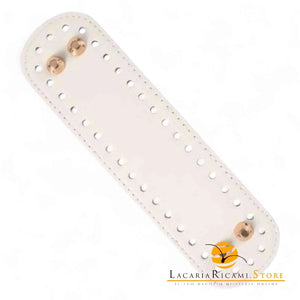 Fondo Per BORSE Con Piedini - 18x5 Cm - Colore: PANNA - by LacariaRicami.Store
