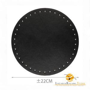 Fondo Per BORSE Tondo - 22 Cm - Colore: - by LacariaRicami.Store