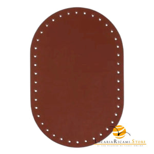 Fondo Per BORSE - 27x18 Cm | EcoPelle - Colore: MARRONE - by LacariaRicami.Store