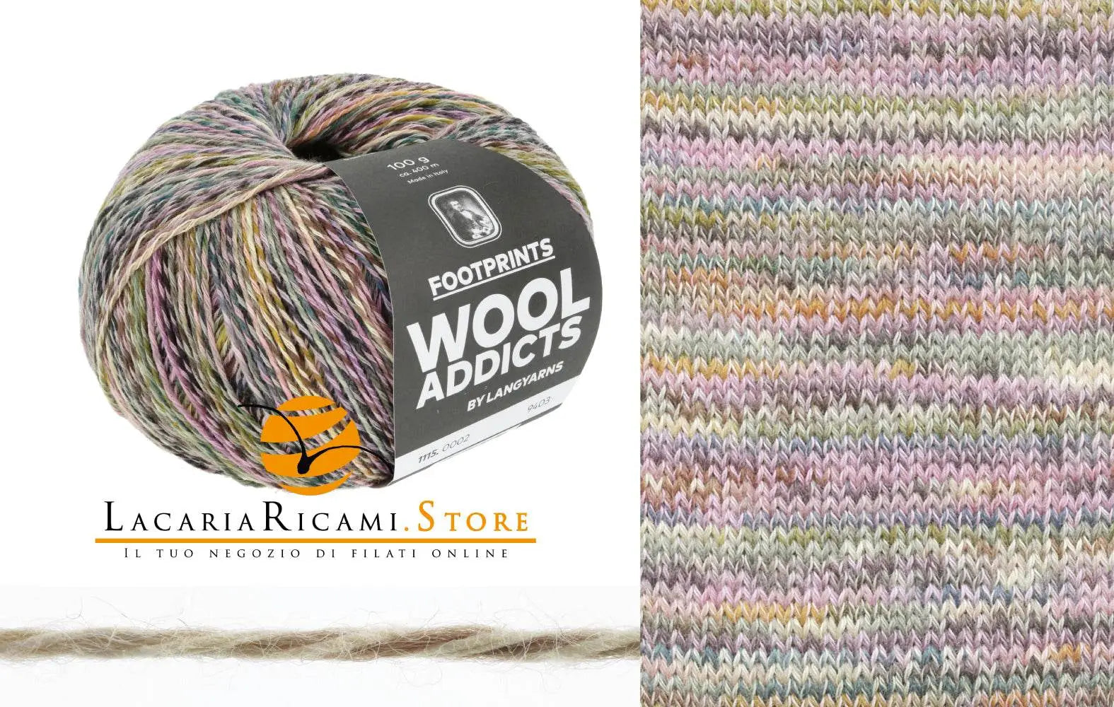 Cotone FOOTPRINTS - LANG YARNS - - LacariaRicami.Store