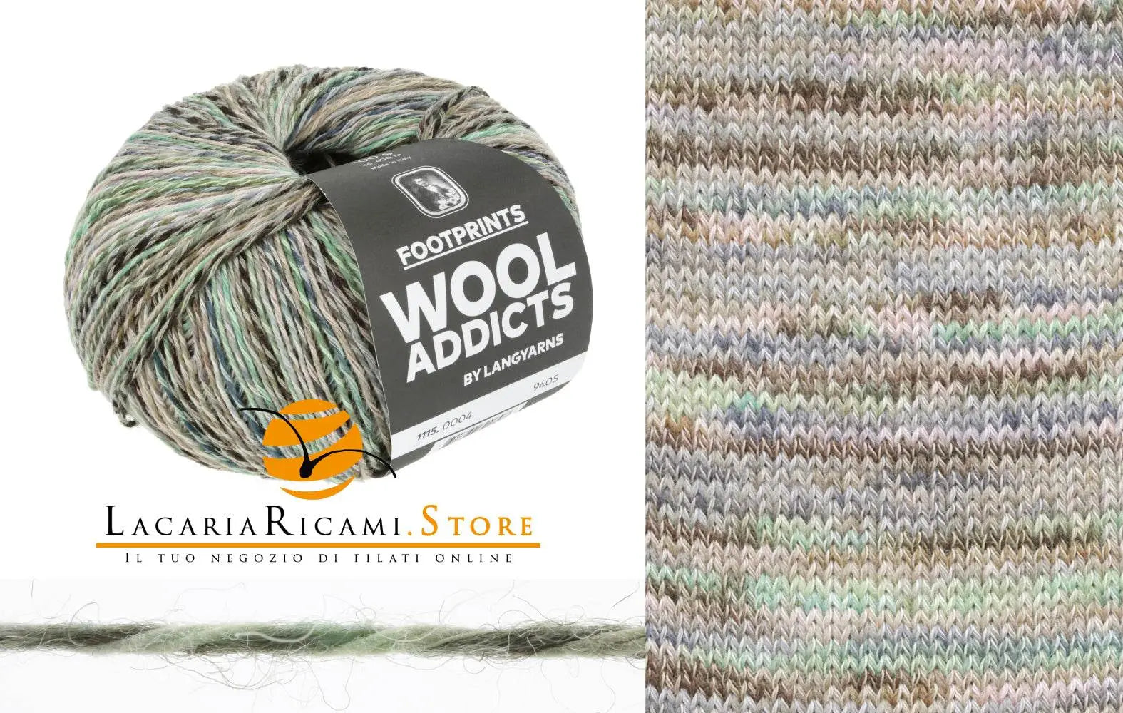 Cotone FOOTPRINTS - LANG YARNS - - LacariaRicami.Store
