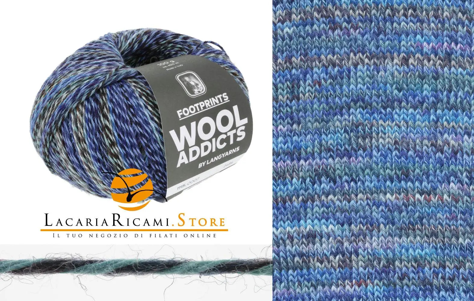 Cotone FOOTPRINTS - LANG YARNS - - LacariaRicami.Store