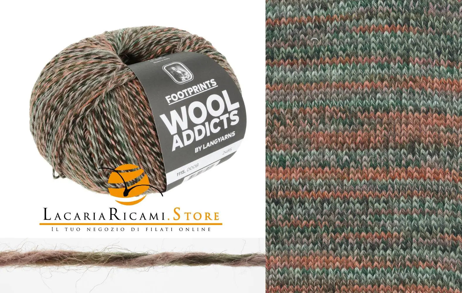 Cotone FOOTPRINTS - LANG YARNS - - LacariaRicami.Store