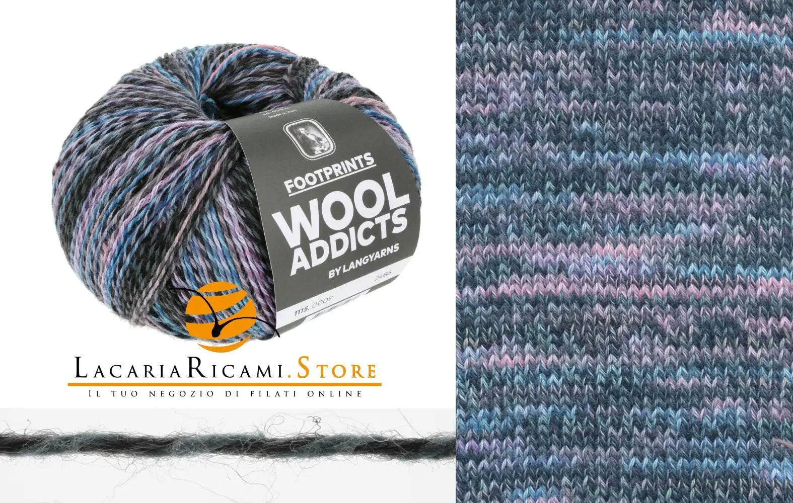 Cotone FOOTPRINTS - LANG YARNS - - LacariaRicami.Store