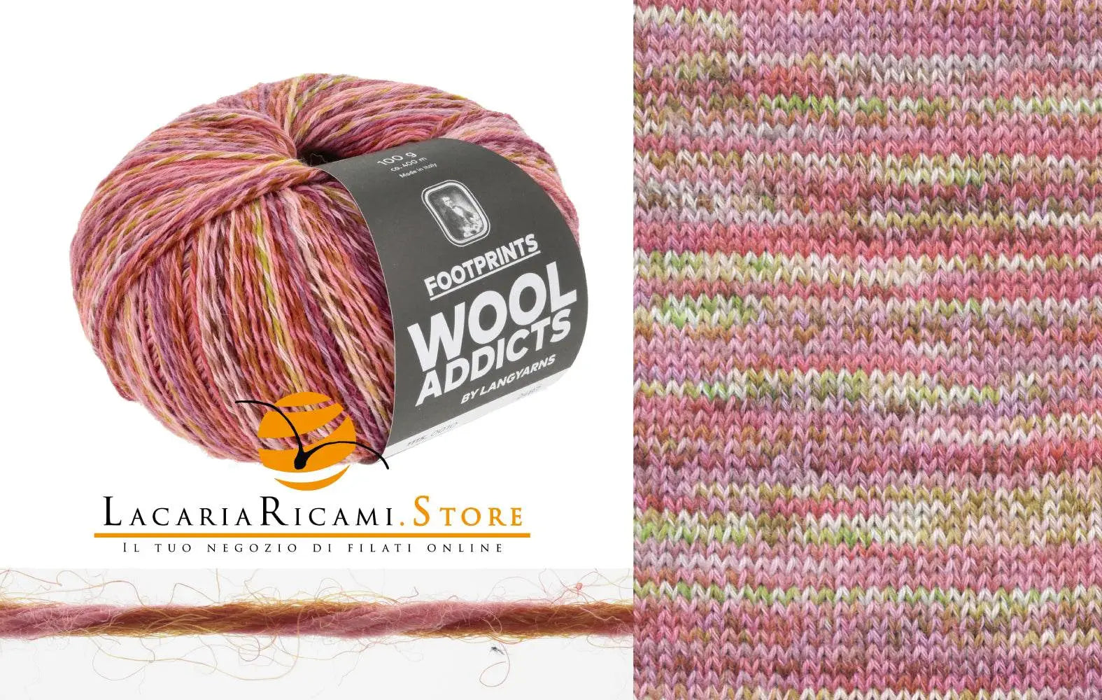 Cotone FOOTPRINTS - LANG YARNS - - LacariaRicami.Store