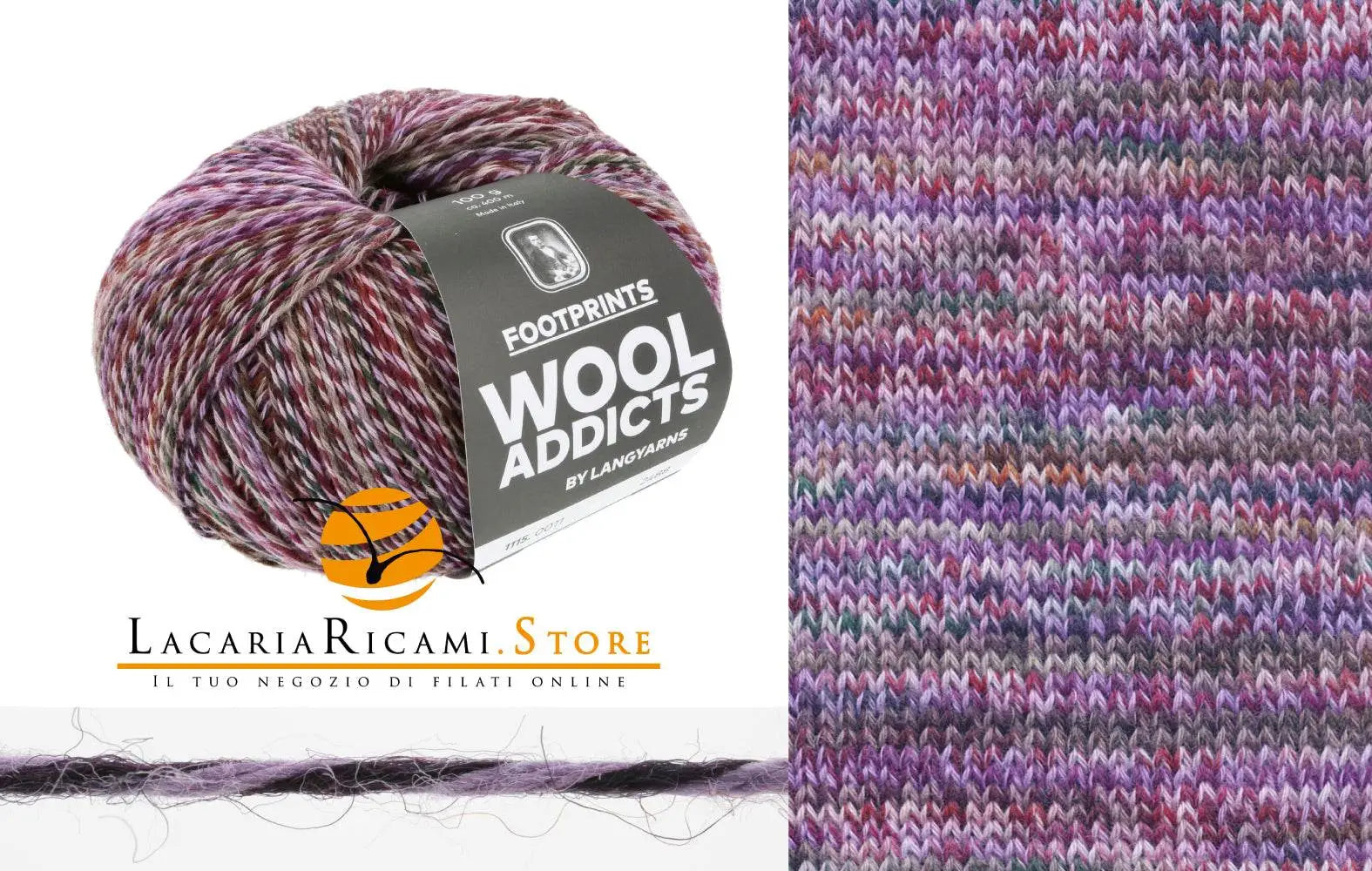 Cotone FOOTPRINTS - LANG YARNS - - LacariaRicami.Store