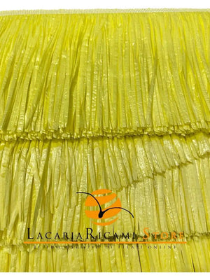 FRANGIA Rafia 15 Cm x 50 Cm - 134200 - Colore: 0004 - GIALLO - by LacariaRicami.Store