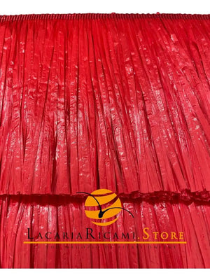 FRANGIA Rafia 15 Cm x 50 Cm - 134200 - Colore: 0009 - ROSSO - by LacariaRicami.Store