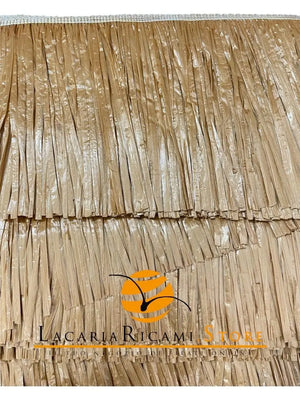 FRANGIA Rafia 15 Cm x 50 Cm - 134200 - Colore: 0024 - ORO - by LacariaRicami.Store